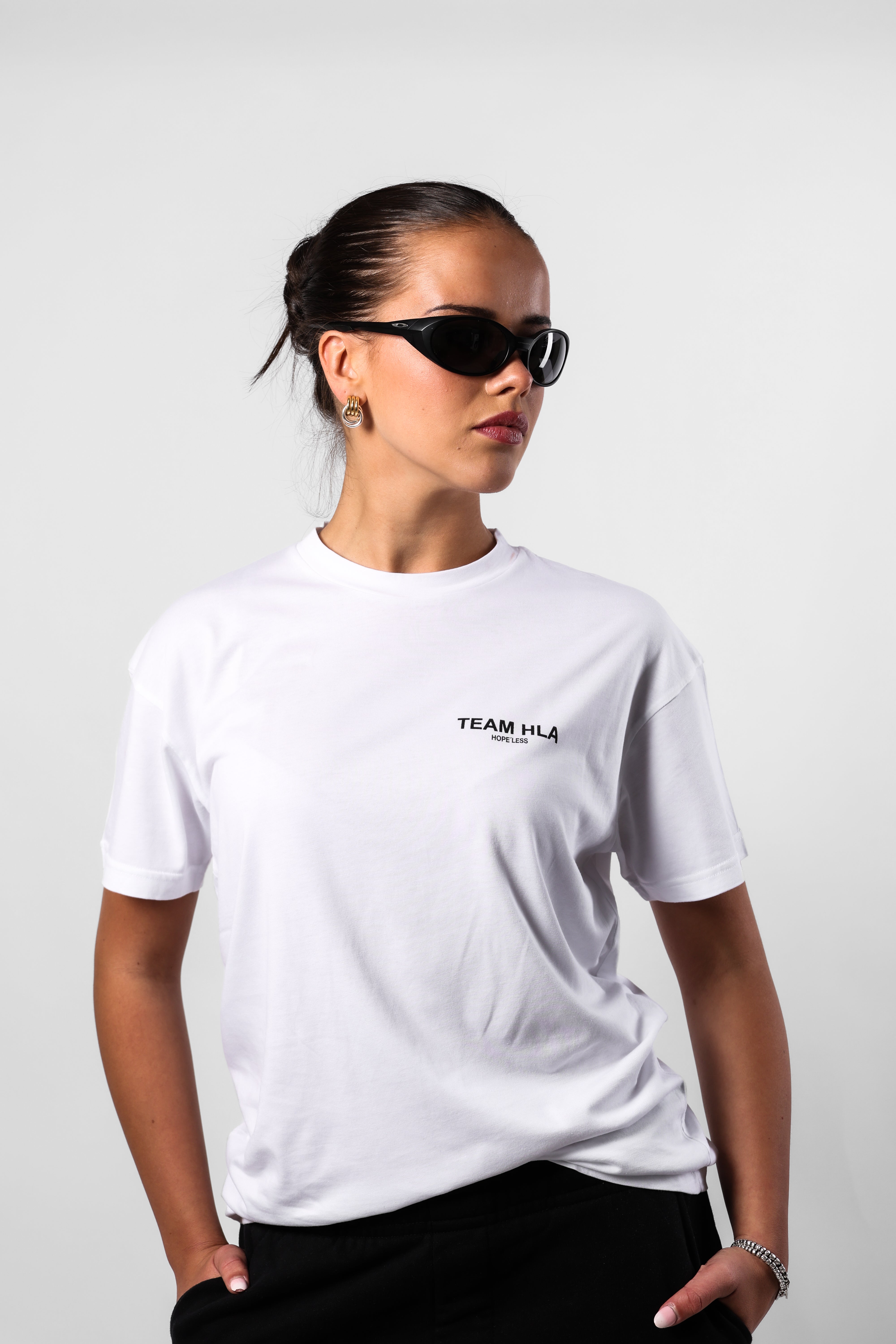 White T-Shirt HLA, front