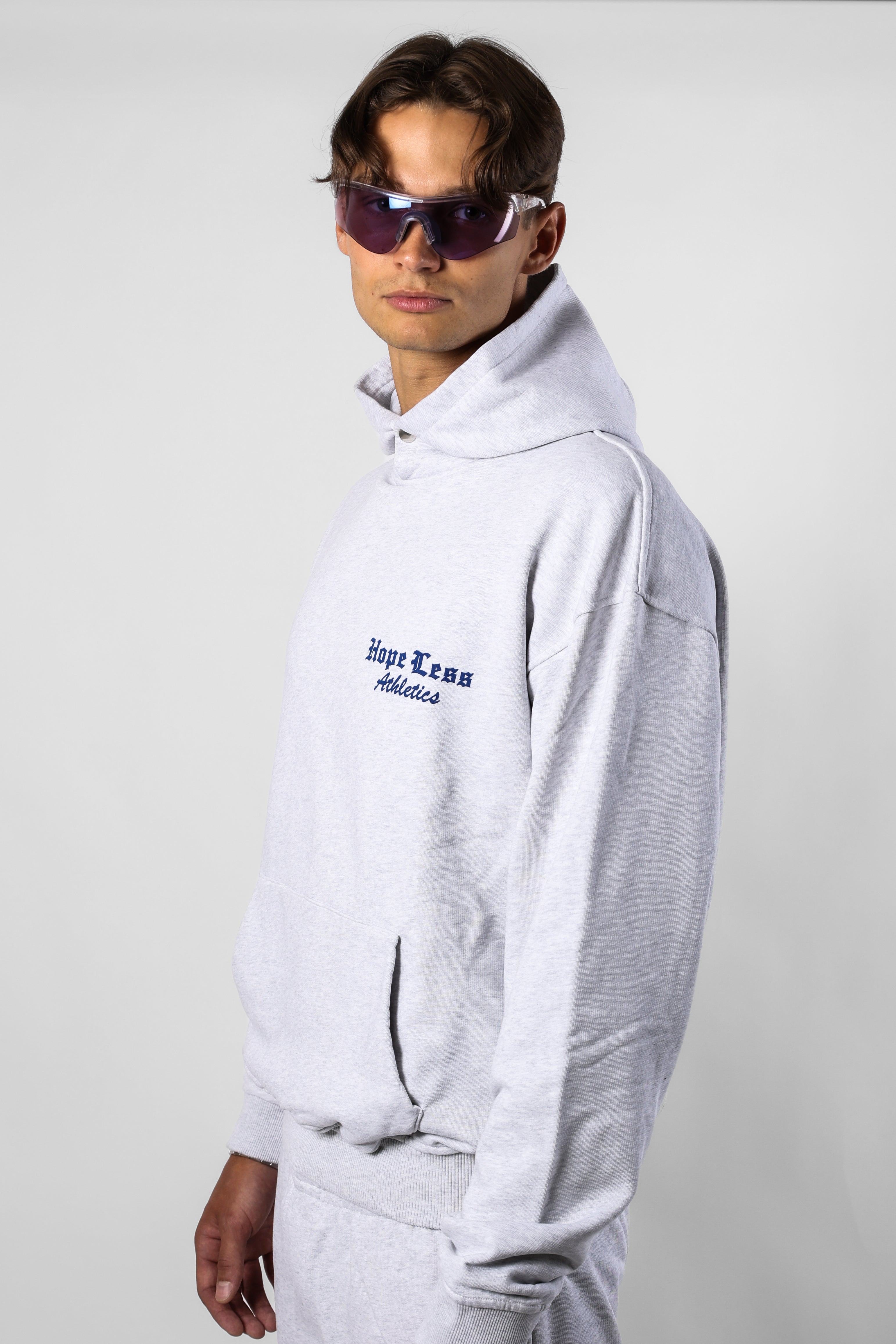 Grey Hoodie HLA, front